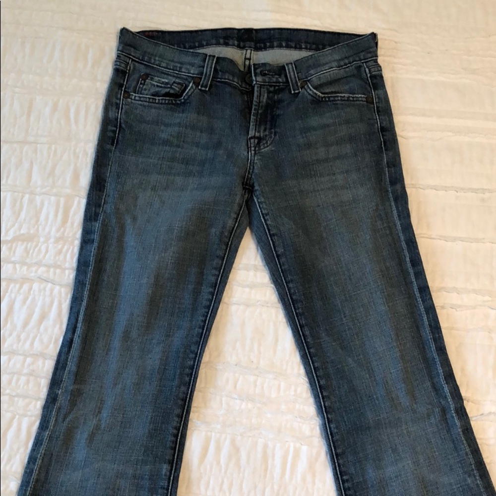 7 for all mankind bootcut jeans - Picture 2 of 3